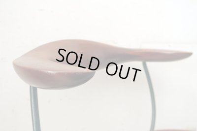 画像6: ヴィンテージ チーク材のアームチェア デスクチェア