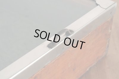 画像9: アンティーク 　駄菓子屋のショーケース ブリキ 木箱 