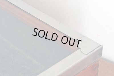 画像10: アンティーク 　駄菓子屋のショーケース ブリキ 木箱 