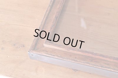 画像11: アンティーク 　駄菓子屋のショーケース ブリキ 木箱 