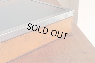 画像12: アンティーク 　駄菓子屋のショーケース ブリキ 木箱 