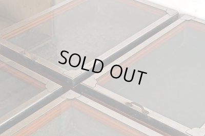 画像13: アンティーク 　駄菓子屋のショーケース ブリキ 木箱 