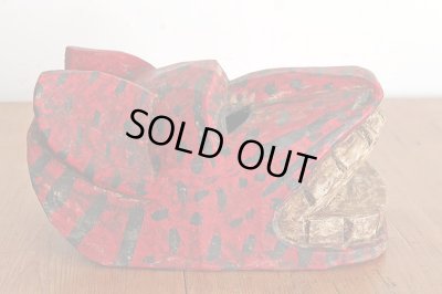 画像5: 民族美術 グアテマラ チチカステナンゴの木彫りマスク