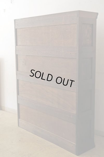 画像2: アンティーク 　楢材のスタッキングシェルフ 本棚