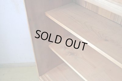 画像7: アンティーク 　木味良い ガラス戸棚 食器棚