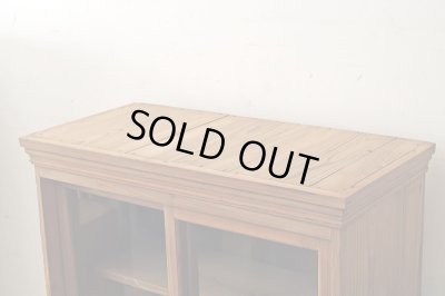 画像5: アンティーク 　木味良い ガラス戸棚 食器棚