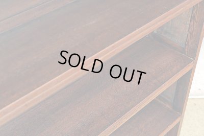 画像10: アンティーク 　楢材のスタッキングシェルフ 本棚