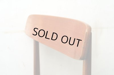 画像7: ヴィンテージ 辻木工 チーク材 ダイニングチェア 