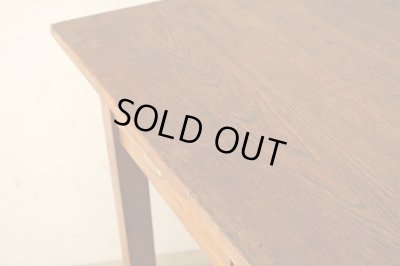 画像12: アンティーク 　木味良い 平机 デスク