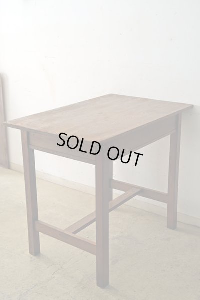 画像3: アンティーク 　木味良い 平机 デスク