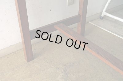 画像14: アンティーク 　木味良い 平机 デスク