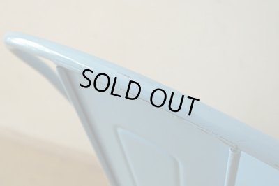 画像7: スタッキング メタルチェア ライトブルー