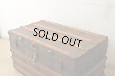 画像4: アンティーク 　大型トランク 船箱