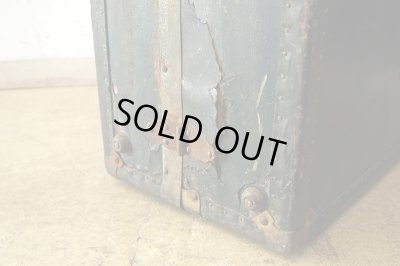 画像9: アンティーク ワードローブトランク ジャンク