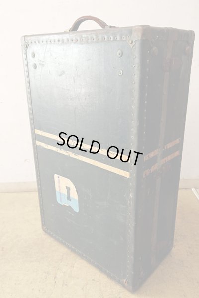 画像4: アンティーク ワードローブトランク ジャンク