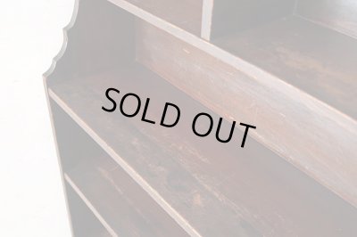 画像9: アンティーク 引き出し付き本棚 飾り棚