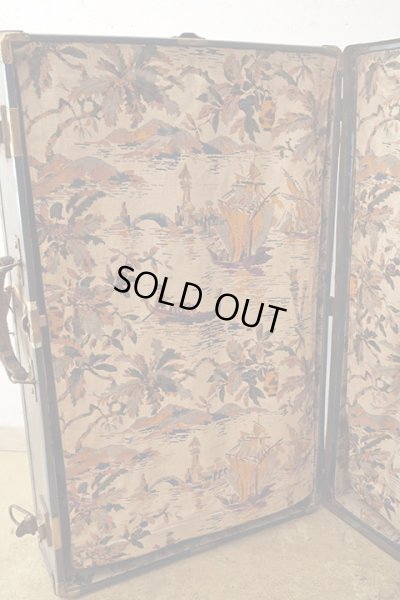 画像11: アンティーク ワードローブトランク ジャンク