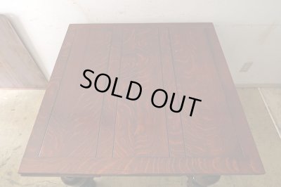 画像4: イギリス アンティーク 　オーク材のドローリーフテーブル 英国