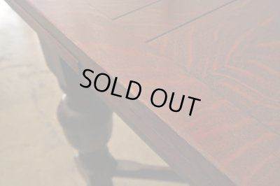 画像8: イギリス アンティーク 　オーク材のドローリーフテーブル 英国