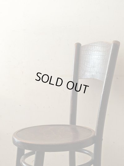 画像4: アンティーク 　クロコダイル柄のベントウッドチェア Mundus and J&J Kohn Ltd.