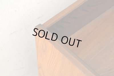 画像13: 古い 欅財の本棚 ブックシェルフ (2)