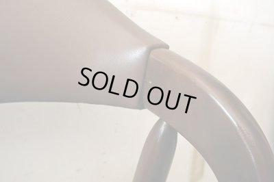 画像10: ヴィンテージ 辻木工 アームチェア ブラウン  (2)