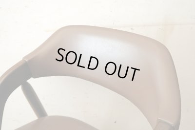 画像8: ヴィンテージ 辻木工 アームチェア ブラウン  (1)