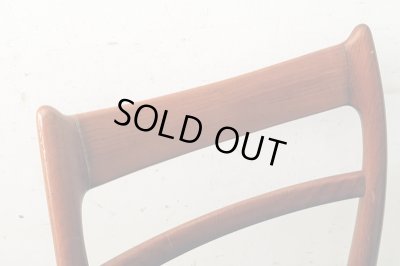 画像8: ヴィンテージ 辻木工 チーク材 ダイニングチェア (2)