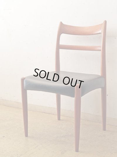 画像2: ヴィンテージ 辻木工 チーク材 ダイニングチェア (1)