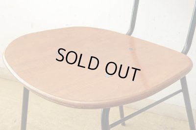 画像9: 鉄脚のダイニングチェア カフェチェア