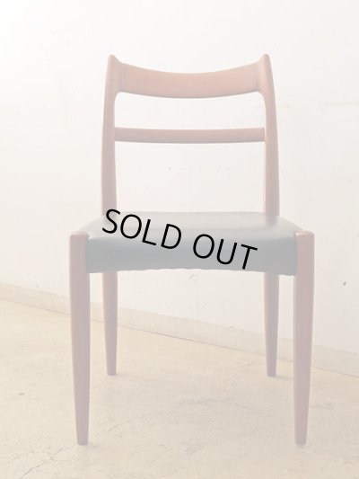 画像4: ヴィンテージ 辻木工 チーク材 ダイニングチェア (2)