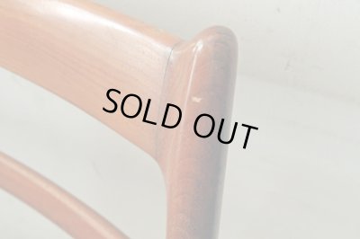 画像9: ヴィンテージ 辻木工 チーク材 ダイニングチェア (2)