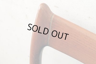 画像10: ヴィンテージ 辻木工 チーク材 ダイニングチェア (2)