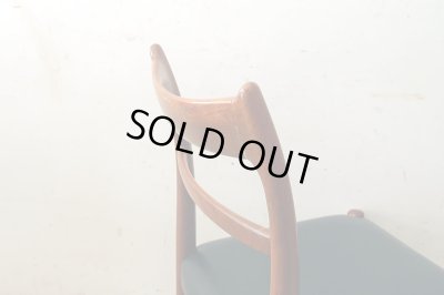 画像5: ヴィンテージ 辻木工 チーク材 ダイニングチェア (2)