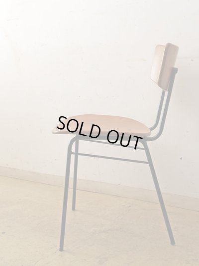 画像2: 鉄脚のダイニングチェア カフェチェア