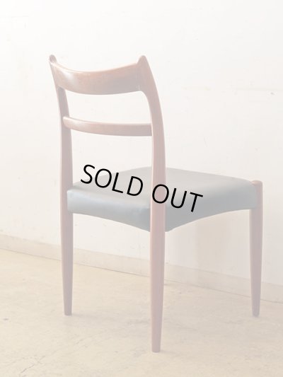 画像3: ヴィンテージ 辻木工 チーク材 ダイニングチェア (2)