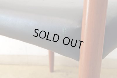 画像16: ヴィンテージ 辻木工 チーク材 ダイニングチェア (2)