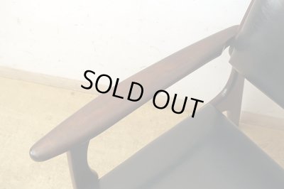 画像11: ヴィンテージ レトロな一人掛けソファ (1)