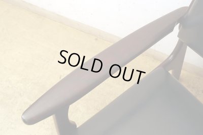 画像11: ヴィンテージ レトロな一人掛けソファ (2)