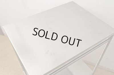 画像4: ヴィンテージ　引き出し付きステンレスワゴン