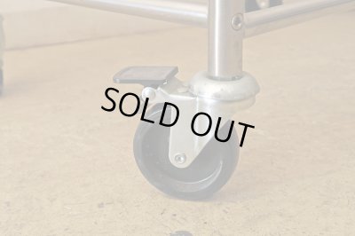 画像11: ヴィンテージ　引き出し付きステンレスワゴン