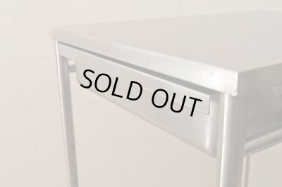 画像5: ヴィンテージ　引き出し付きステンレスワゴン