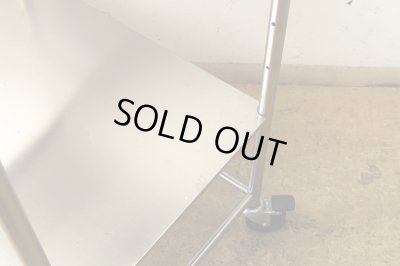 画像9: ヴィンテージ　引き出し付きステンレスワゴン