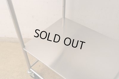 画像8: ヴィンテージ　引き出し付きステンレスワゴン