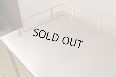 画像9: ヴィンテージ　ステンレスワゴン (1)