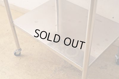 画像10: ヴィンテージ　ステンレスワゴン (1)