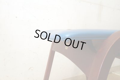 画像10: 秋田木工 スタッキングスツール 剣持勇 青