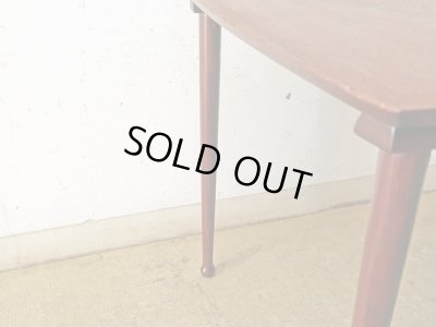 画像11: ヴィンテージ 　チーク材 ネストテーブル