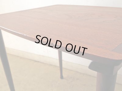 画像9: ヴィンテージ 　チーク材 ネストテーブル