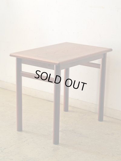 画像3: ヴィンテージ 　チーク材のサイドテーブル